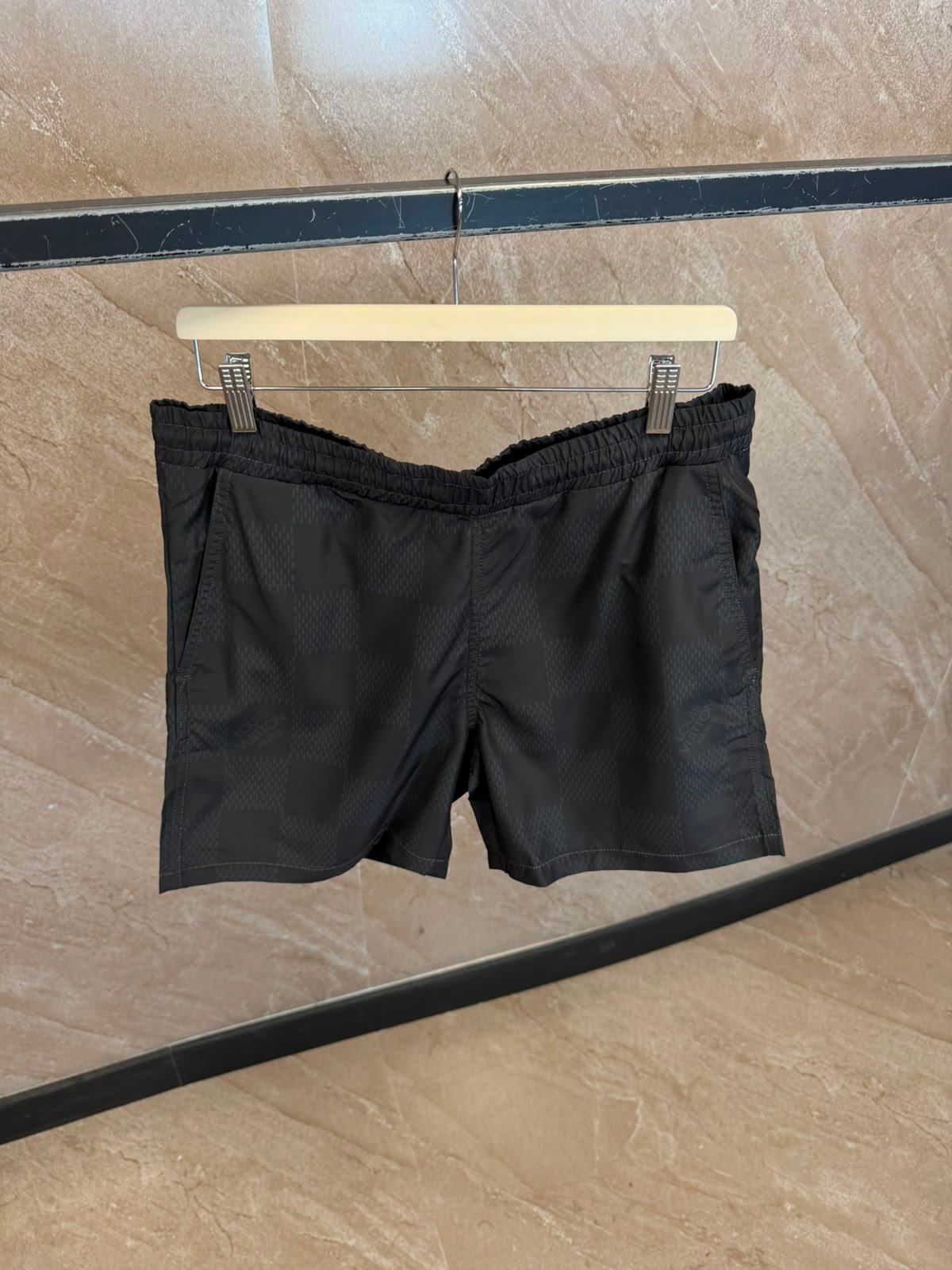 lvzwem (2) Louis Vuitton Zwembroek Zwart - Afbeelding 1