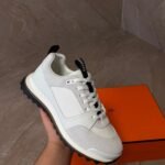 Hermes New White Sneakers
