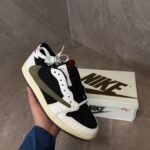 Travis Scott Olive Low Sneakers