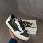 Travis Scott Medium Olive Low Sneakers