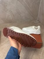 Loro Piana Weekend Walk White Sheep Sneakers - Afbeelding 4